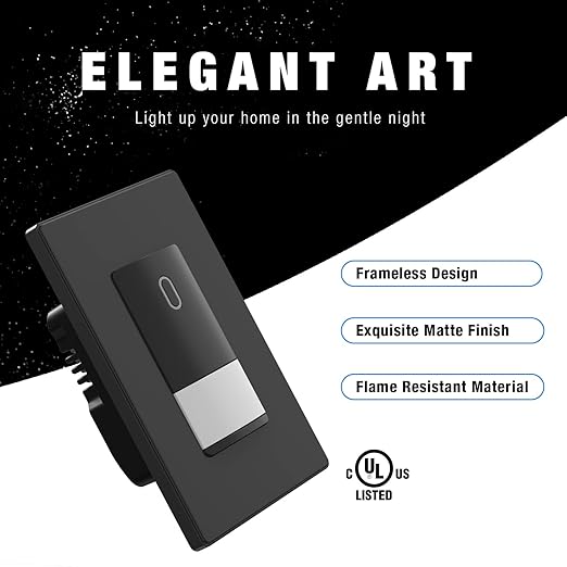 ELEGRP Occupancy Motion Sensor Light Switch, PIR Infrared Motion Activated Wall (6 Pack)