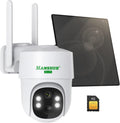 4G LTE Cellular Security Camera Outdoor Wireless, No WiFi Needed, Solar