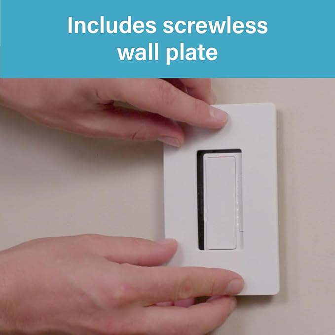 Legrand Radiant® Wi-Fi Matter Smart LED Dimmer, Effortless Setup, Enhanced