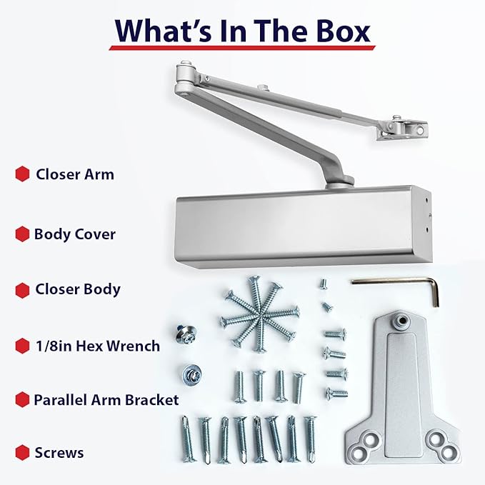Lawrence Heavy Duty Door Closer Commercial Grade 1