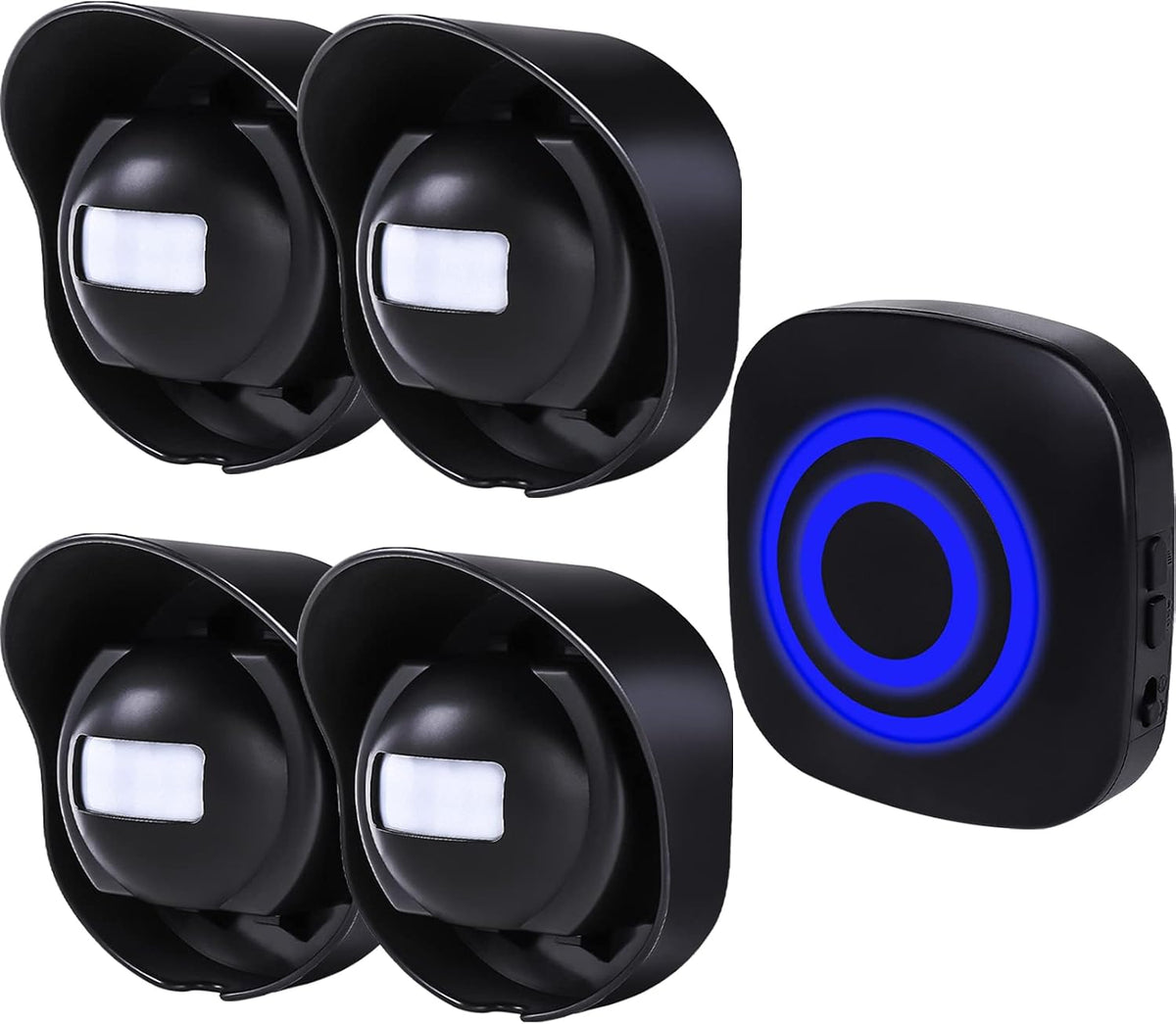 Shaogax Driveway Alarm-328ft Long Range Wireless Driveway Alarm Weatherproof