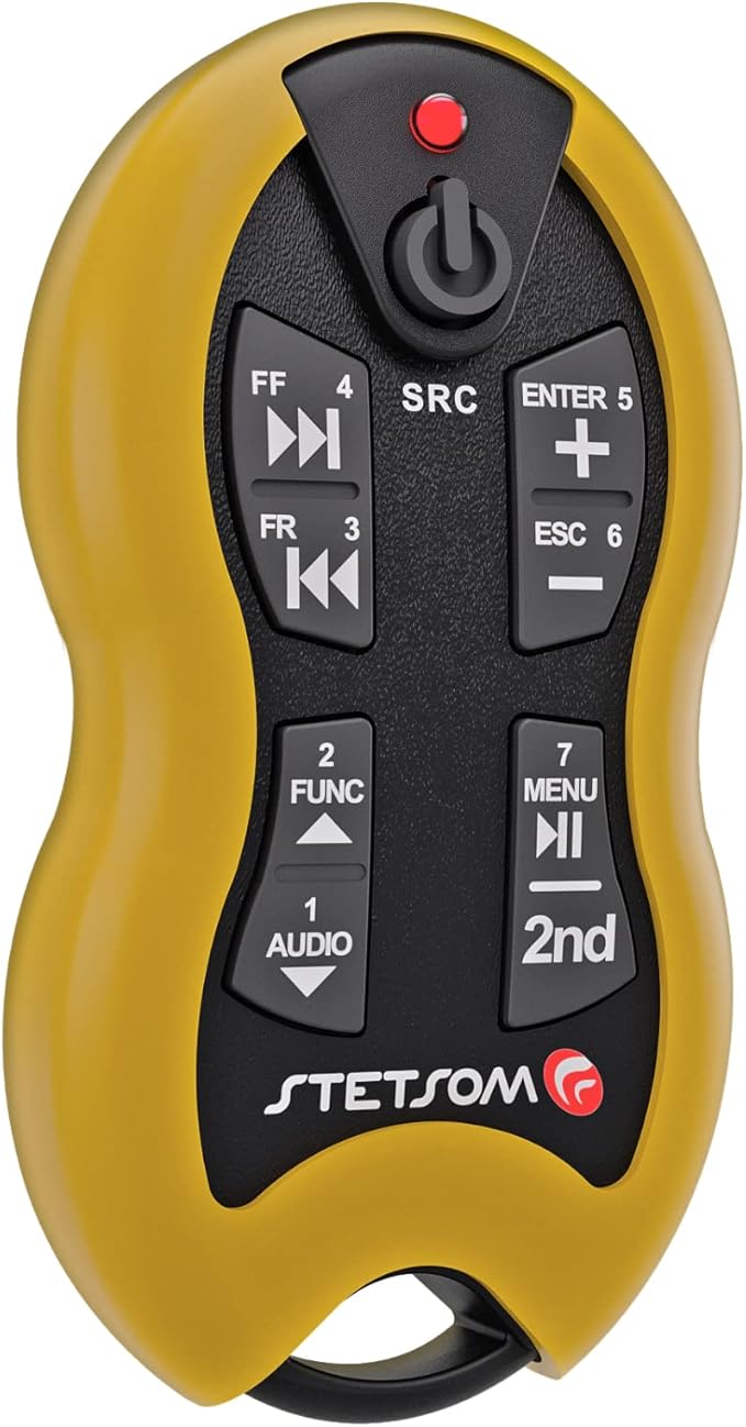 Stetsom SX2 - Universal Remote Control, Long Range, 16 Functions, Learning Mode