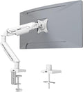 Fydeamer Monitor Arm for 17-35" Screens up to 24.2 lbs, Ergonomic Gas Spring