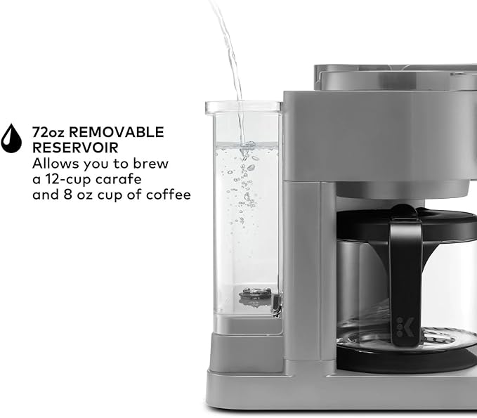K Duo Coffee Maker for Hot and Iced Drinks, Single Serve KCup Pod Brewer and 12