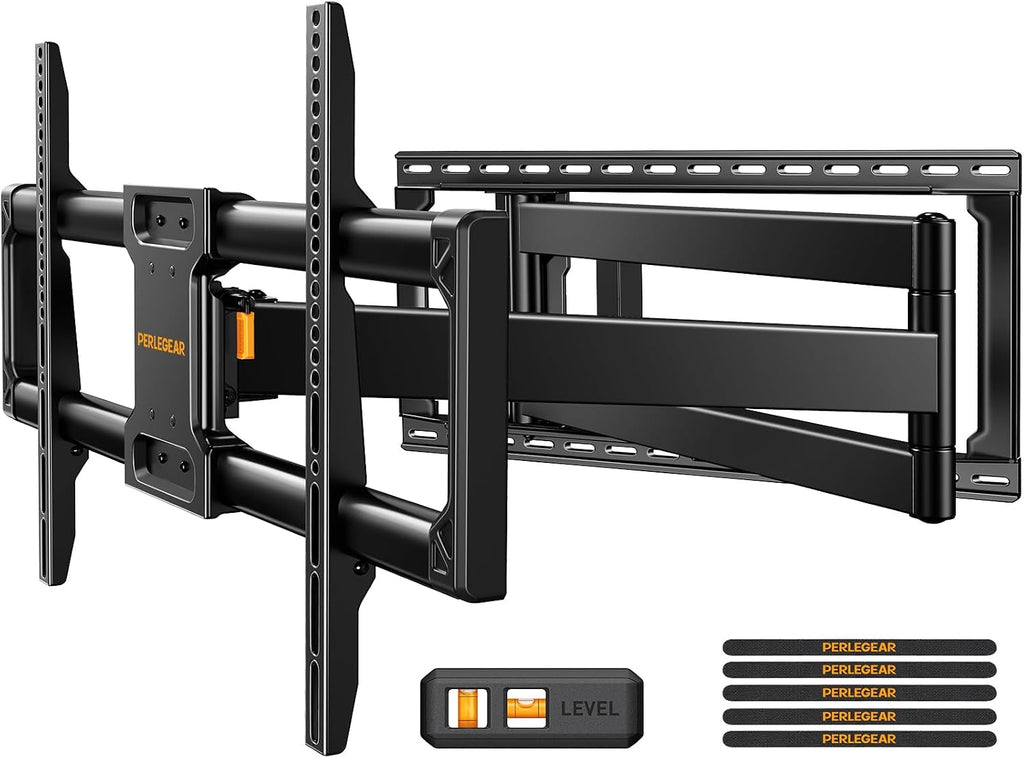 Perlegear Long Arm Full Motion TV Wall Mount