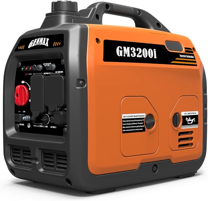 GENMAX Generator，EPA Compliant, Eco-Mode Feature, Ultra Lightweight