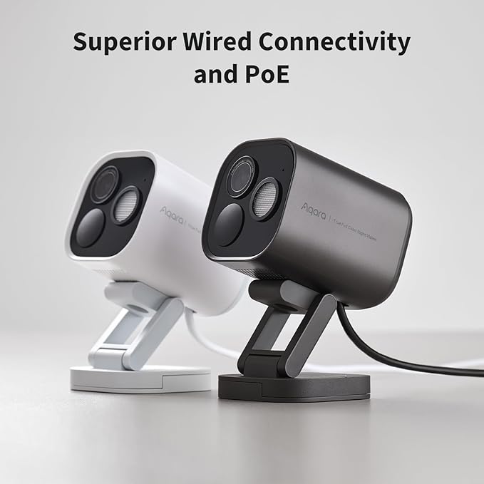 Aqara 4MP Camera Hub G5 Pro PoE, True Color Night Vision Security Camera Outdoor