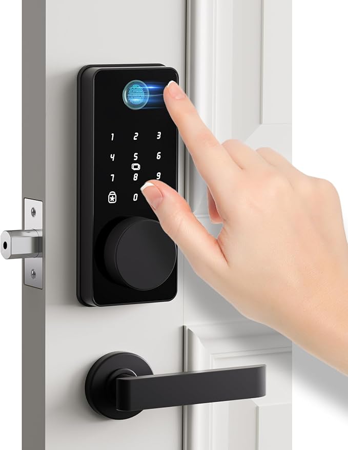 Keyless Entry Door Lock, Fingerprint Door Lock, Smart Door Lock