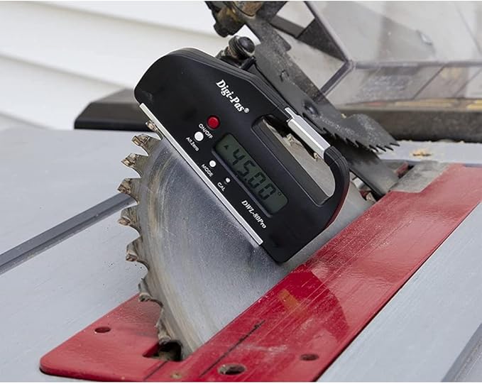 DigiPas DWL80PRO Pocket Size Digital Level, Electronic Angle Gauge, Protractor