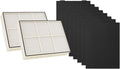 Nispira HEPA Filter with 4 Pre-Carbon Filters Compatible with Whirlpool