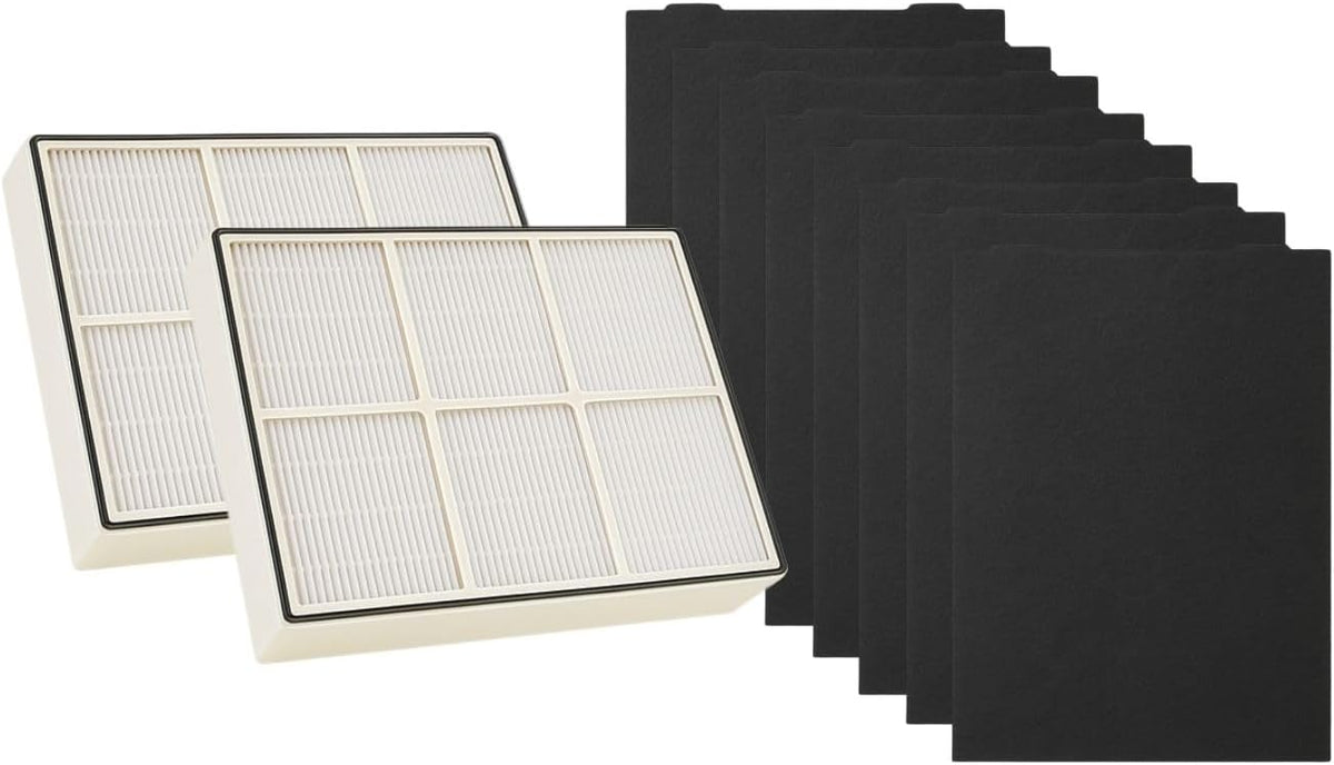 Nispira HEPA Filter with 4 Pre-Carbon Filters Compatible with Whirlpool