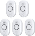 5 Pack Water Leak Detectors for Home, 100dB Water Sensor Alarm for Basement