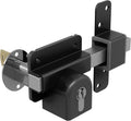 GateMate Long Throw Gate Lock, Euro Profile Keyed Both Sides Gate Lock