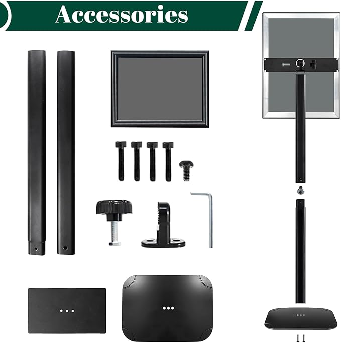 Heavy Duty Pedestal Sign Holder
