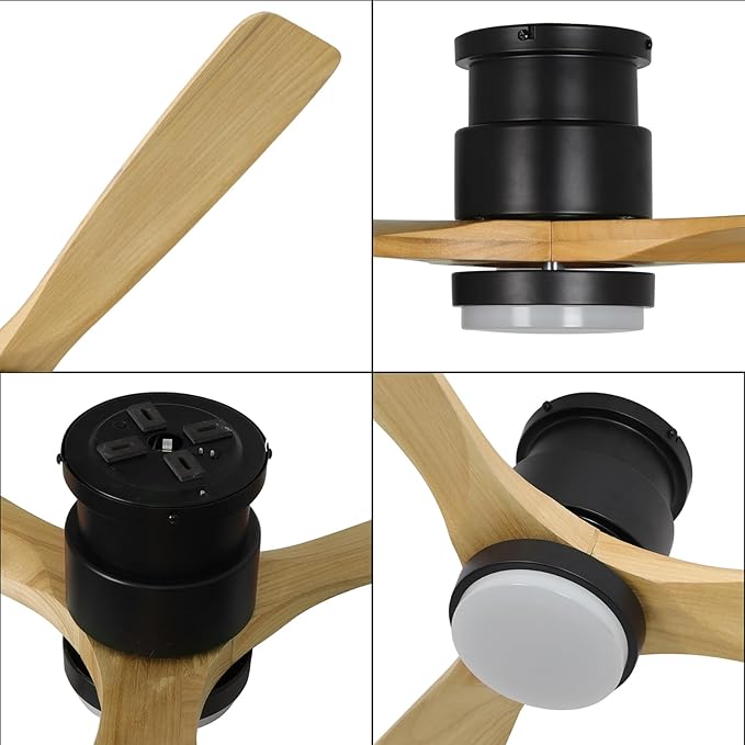 revoici Flush Mount Ceiling Fan