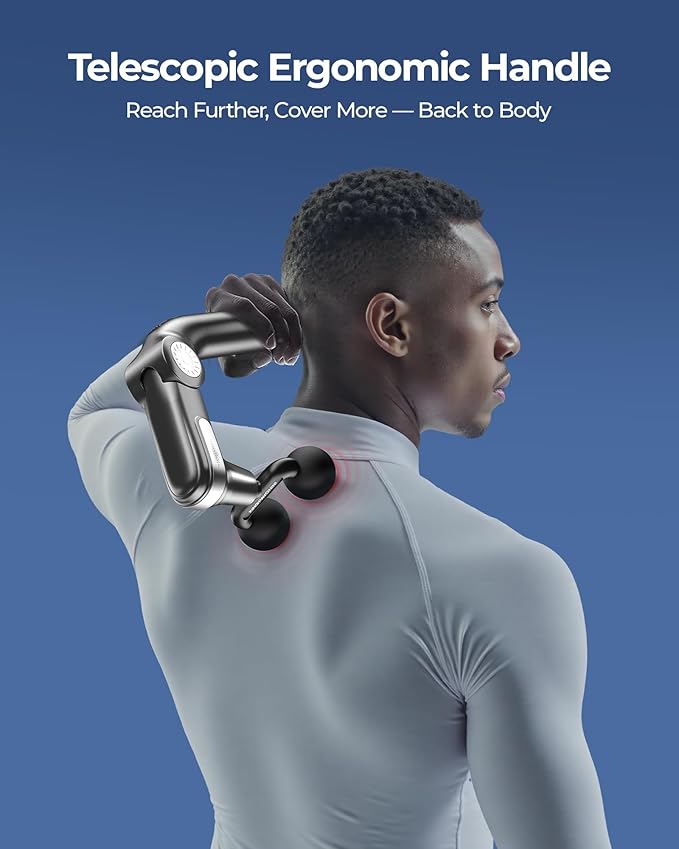 KingPavonini Foldable Massage Gun