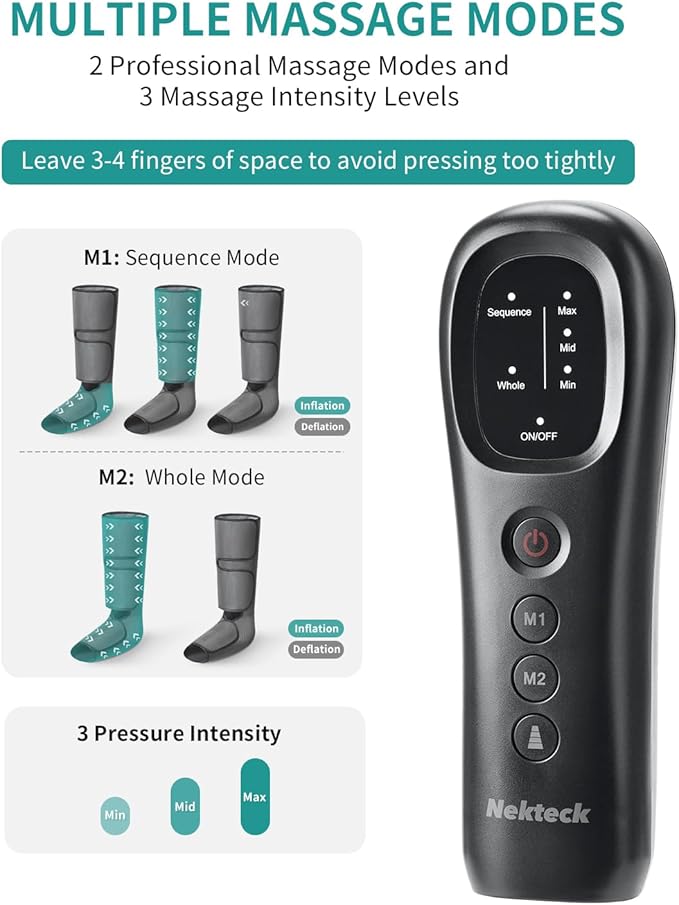 Nekteck Leg Compression Massager