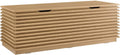 Modway Render 47" Wood Grain Storage Bench in Oak