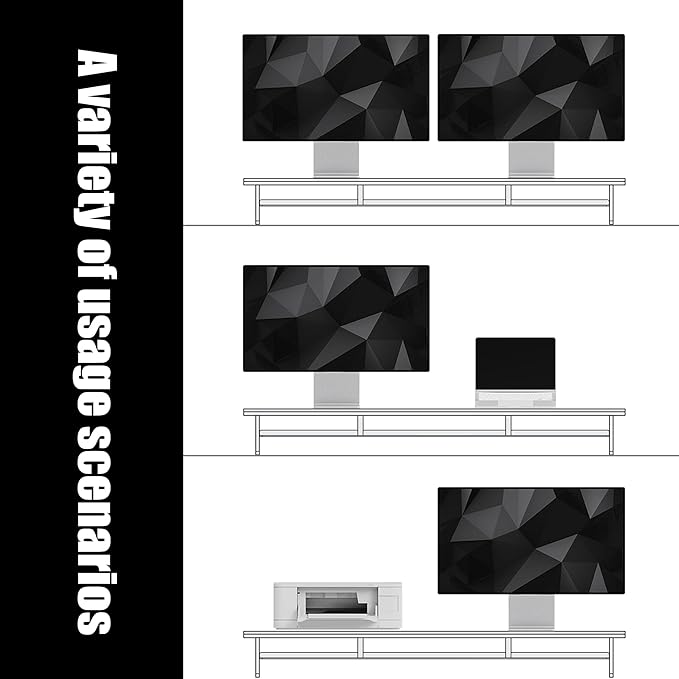 FENSULN Dual‑Tier Monitor Stand