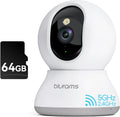 blurams Security Camera 2K, Baby Monitor Dog Camera 360-degree