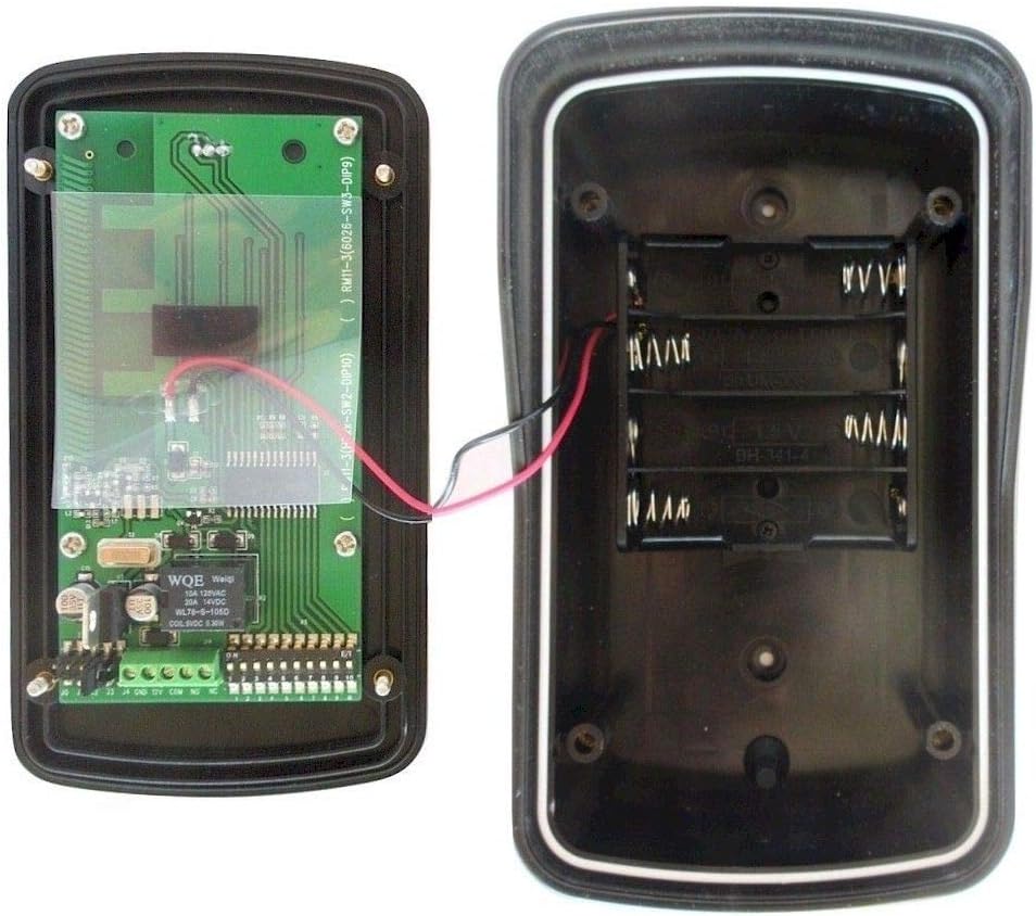 heddolf m330-1k 60 wireless keypad multi-code digi-code linear showing dimensions