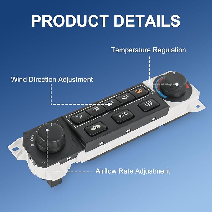 DICMIC A/C Heater Climate Control Module Compatible
