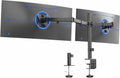 VIVO Dual Ultrawide Monitor Desk Mount, Heavy Duty Fully Adjustable Steel Stand