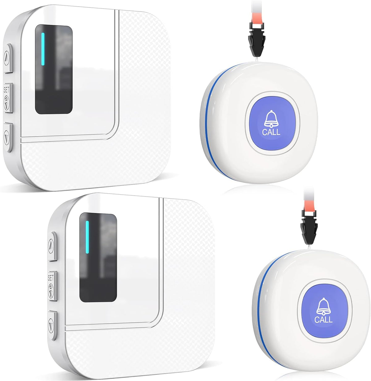 CallToU Wi-Fi Wireless Caregiver Pager Call Button
