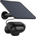 REOLINK Argus 4 Pro Black, 4K Dual-Lens 180° Solar Security Cameras Wireless