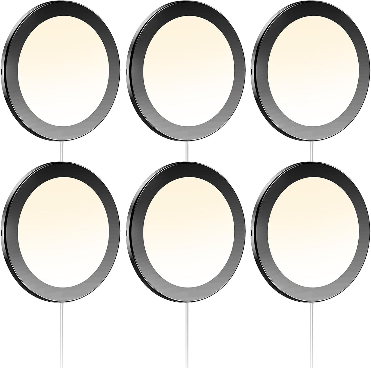 VST Under Cabinet Mini Panel Lighting 3.94inch 12V 2.5W (6Pack)