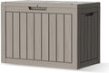 Outdoor Deck Storage Box, 50 Gallon Deck Box,Lockable Patio Storage Bench