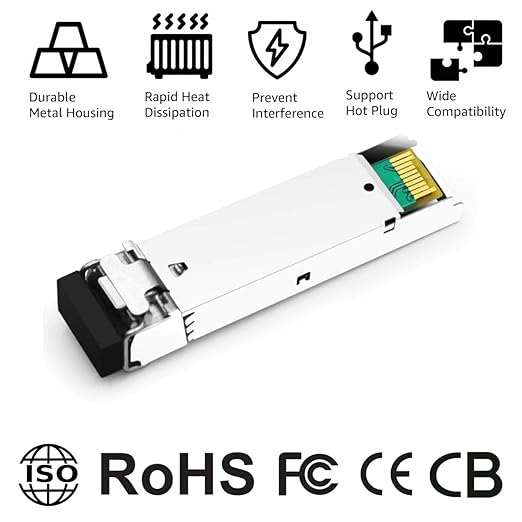 OPSTRAN 1000BASE-LX/LH SFP Optical Transceiver Module Compatible (4 Pack)