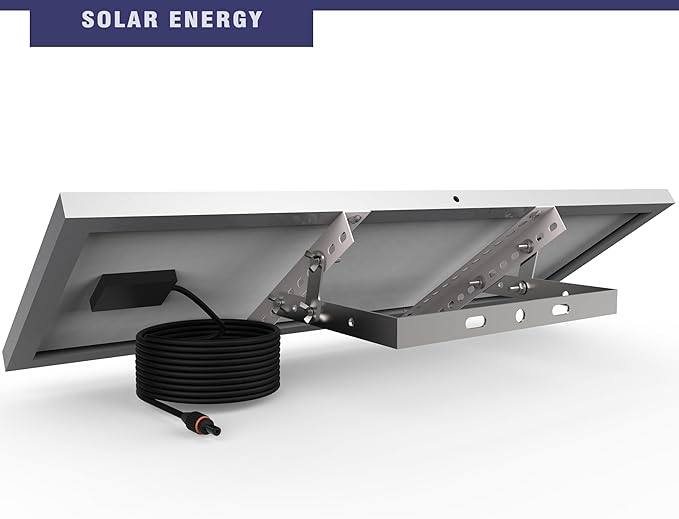 Blütezeit 1400lb Sliding Gate Opener, Solar Power | WiFi Control | Built-in