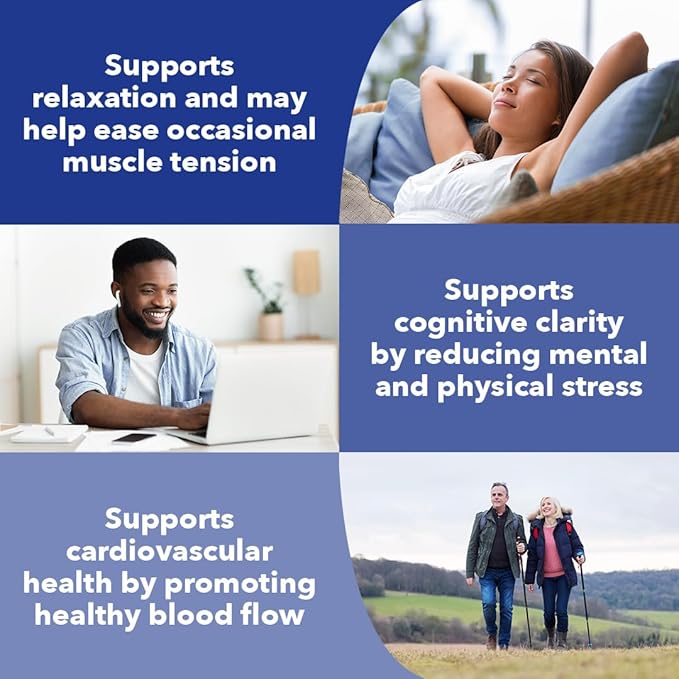 Anxie-T Plus - Extra Strength Stress Relief Supplement - Supports Mood & Mental