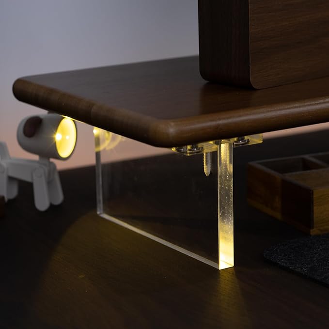 ROCDEER Bamboo Monitor Stand Riser