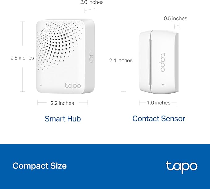 Tapo Door Sensor Starter KIT, Matter Compatible, 3X Smart Door Window Contact
