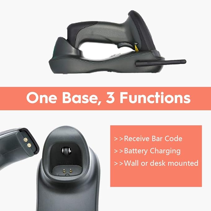 NADAMOO Wireless Barcode Scanner