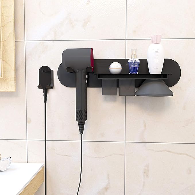 FLE Hair Dryer Holder Wall Mounted