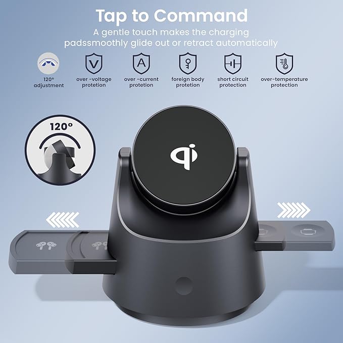 3 in 1 Wireless Charging Station