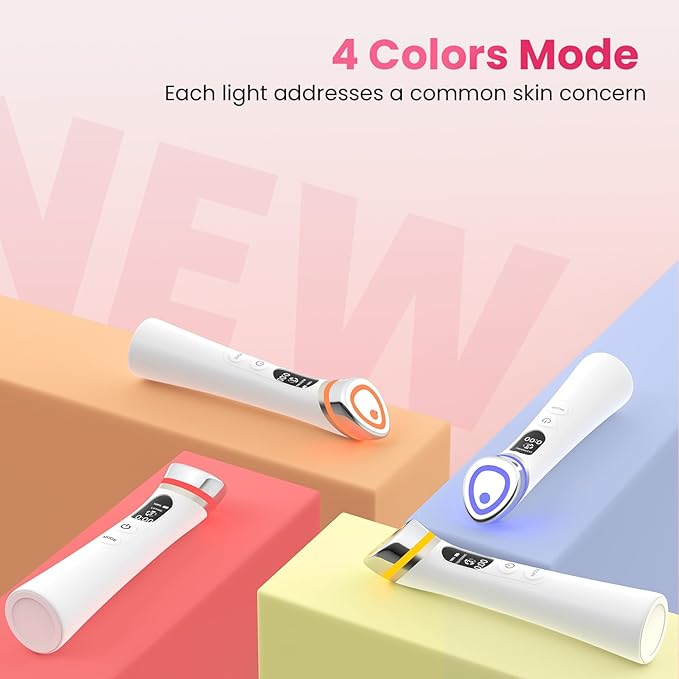 Face Lift Device – 8 in 1 Skin Tightening and Lifting, LED Light Therapy