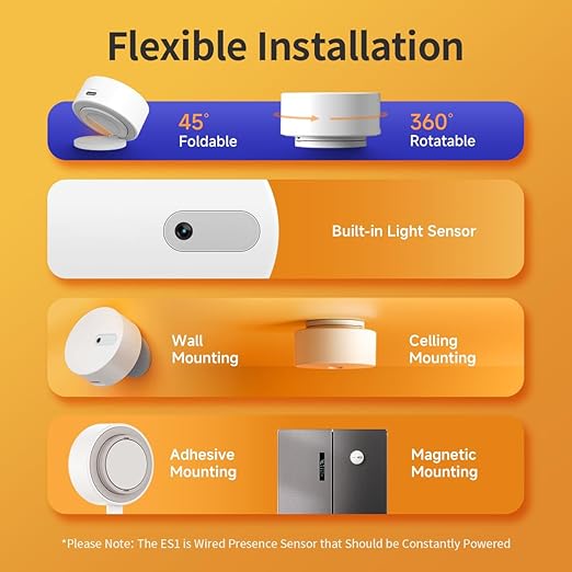 Linptech Human Presence Sensor ES1, Smart Motion Sensor