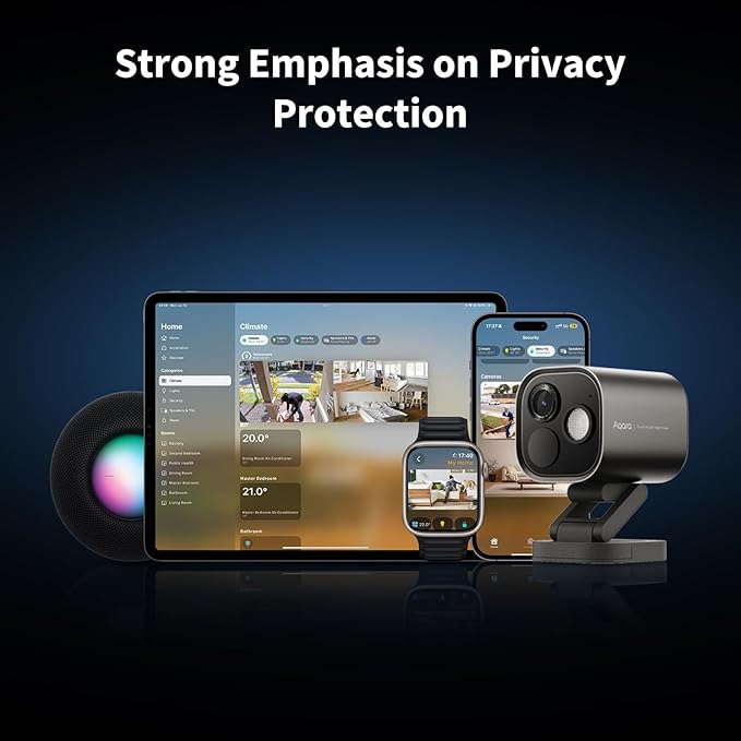 Aqara 4MP Camera Hub G5 Pro PoE, True Color Night Vision Security Camera Outdoor