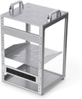 8U 10 Inch Network Rack, 9.45 Inch Deep Desktop Mini Stackable Server Rack