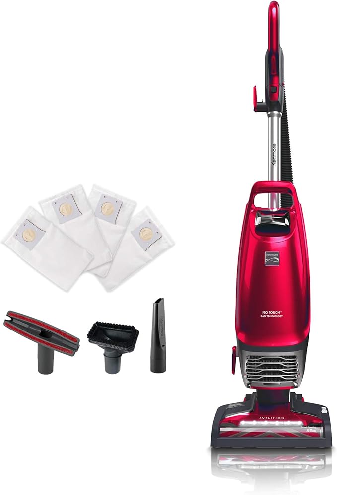 Kenmore Intuition BU4020 Bagged Upright Vacuum Pet Friendly Lift-Up Carpet