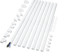 Cord Covers for Wires on Wall Extra-Long, 26.25ft TV Cord Hider Kit, Paintable