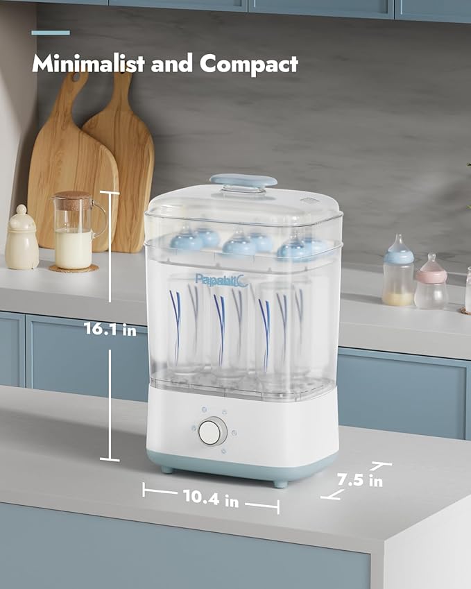 Papablic Baby Bottle Sterilizer and Dryer Pro, Esterilizador De Biberones