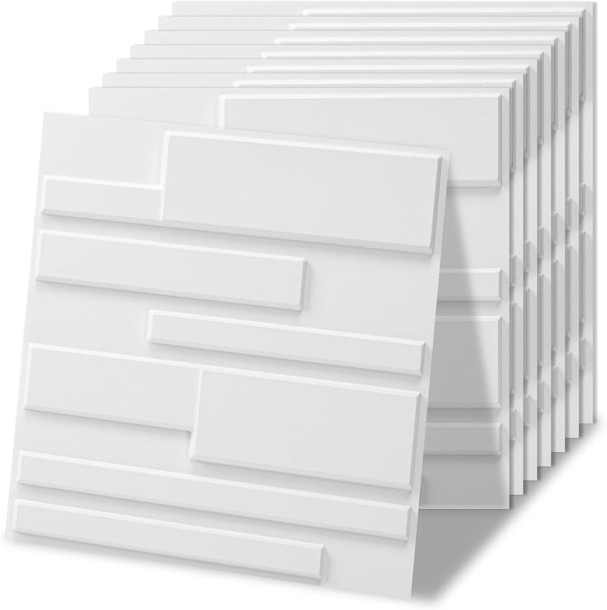 Art3d 100 Pack Decorative 3D Wall Panels, 97 Sq.Feet PVC Interior Wall Décor