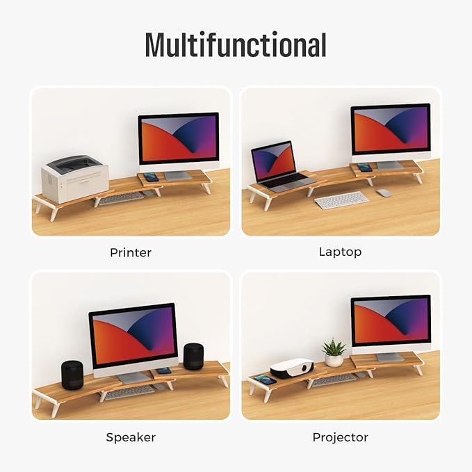 loukin Dual Monitor Stand Riser