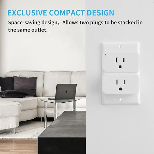 THIRDREALITY Smart Plug 4 Pack, 15A Smart Outlet