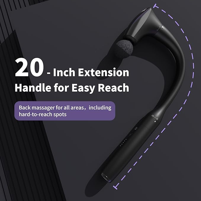 CAREKING 2-in-1 Detachable Muscle Massage Gun Deep Tissue